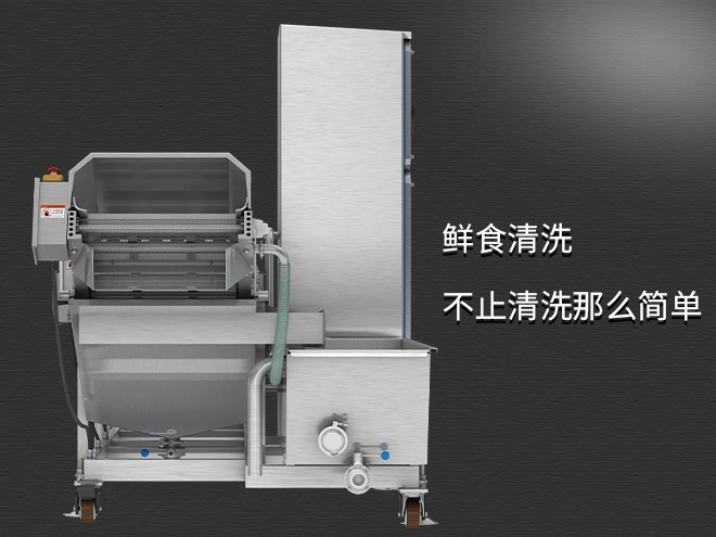 高質(zhì)蔬菜清洗機(jī)，氣泡清洗，清洗800kg/小時(shí)